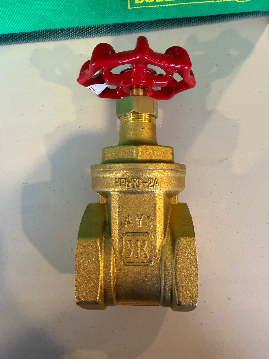 Valve laiton 1 1/2” WOG 600 – Industriel haute pression
