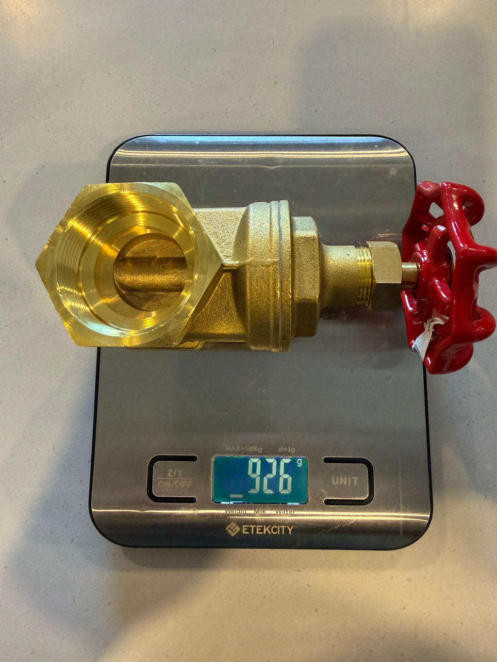 Valve laiton 1 1/2” WOG 600 – Industriel haute pression