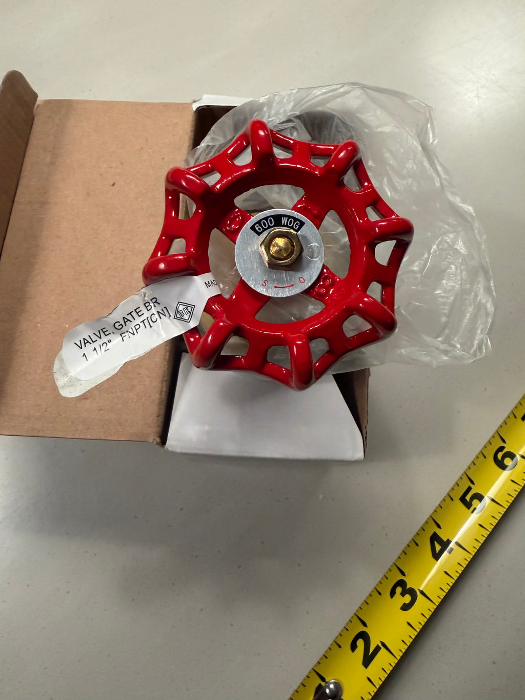 Valve laiton 1 1/2” WOG 600 – Industriel haute pression